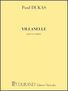 VILLANELLE HORN OR CELLO cover